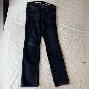 Anthropologie Pilcro Script Dark Blue Women's Jeans